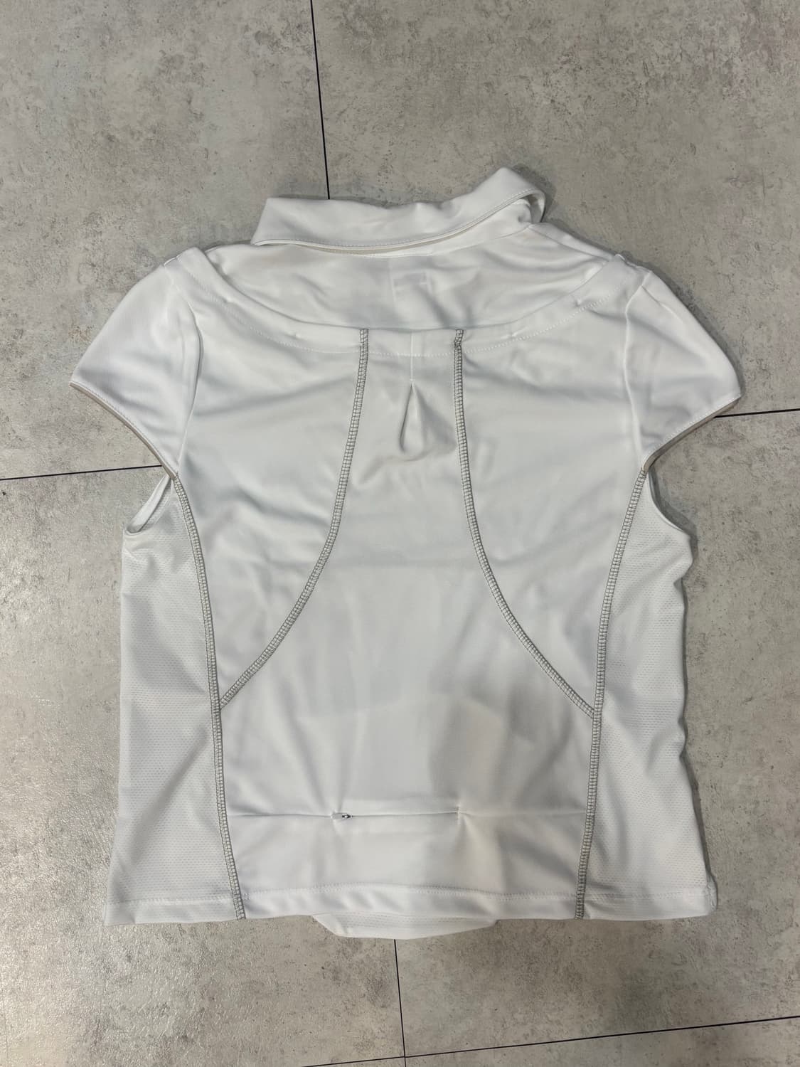오호스) Detachable Collar T-shirt Off White 상품이미지7