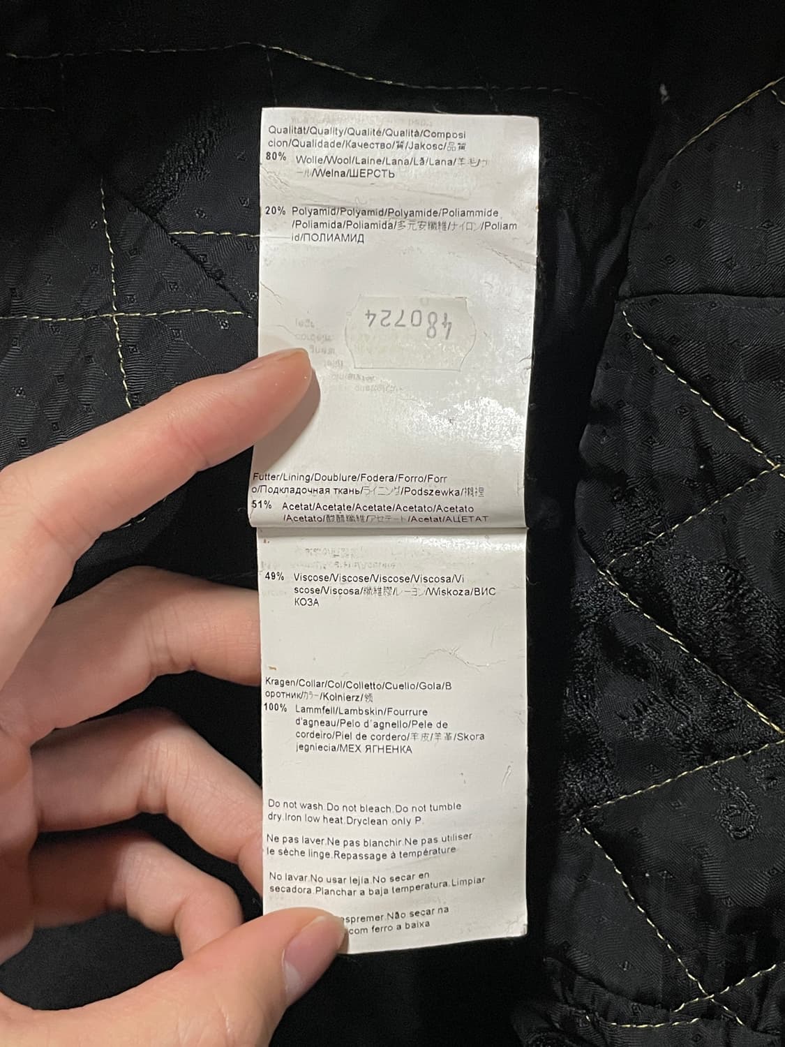 Hugo Boss Orange Tab Wool Peacoat 상품이미지6