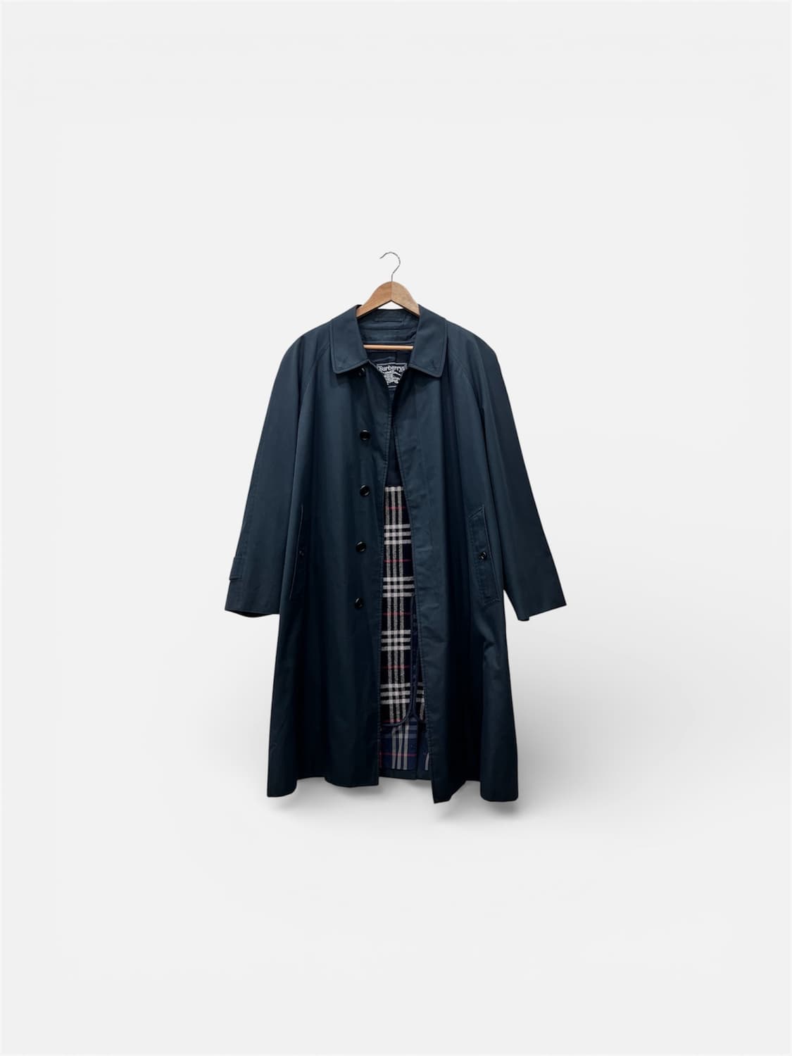 버버리 내피 탈착형 네이비 트렌치 코트 100 상품이미지1