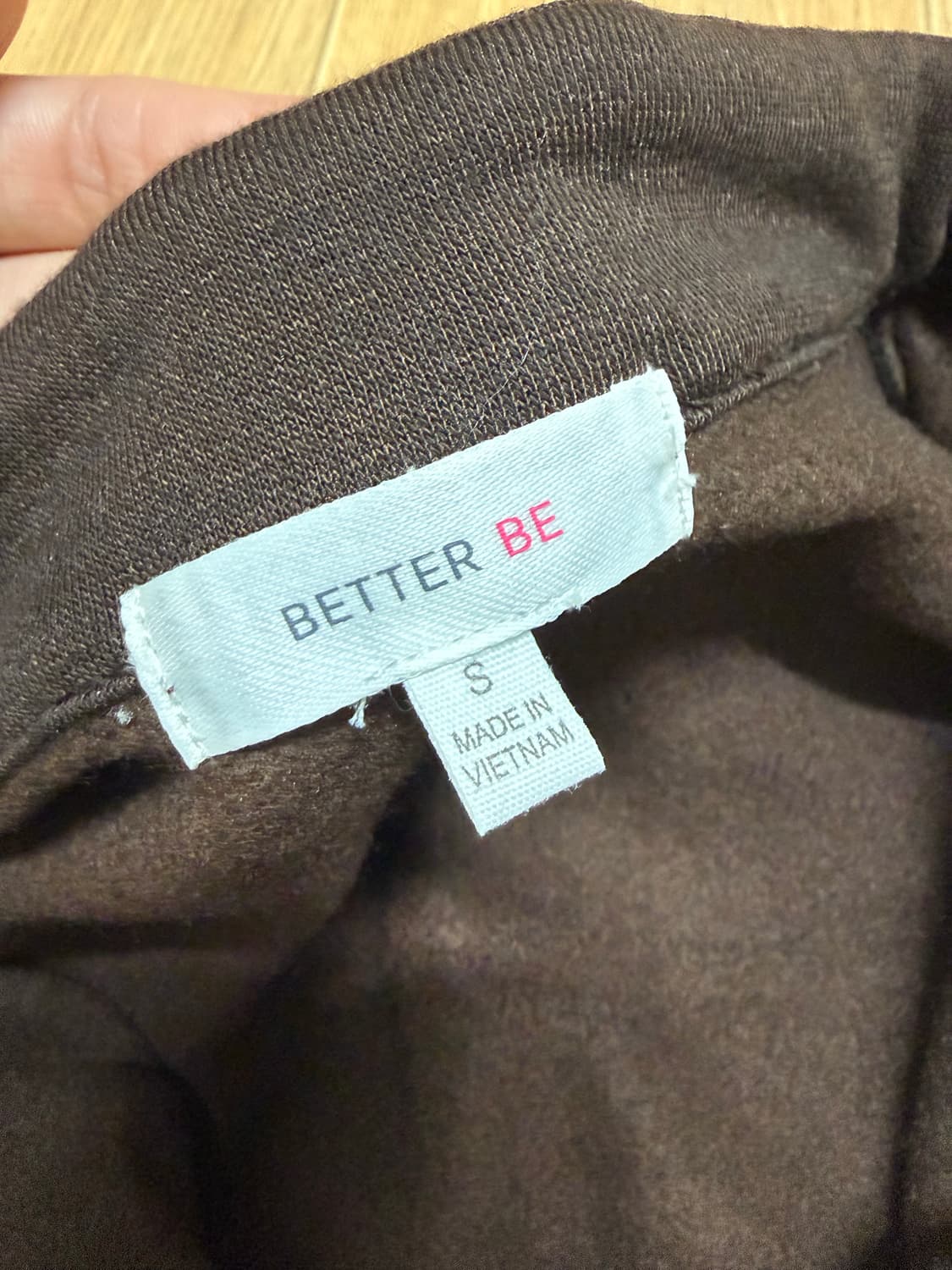 다크브라운 하프집업 크롭 셋업 상품이미지7