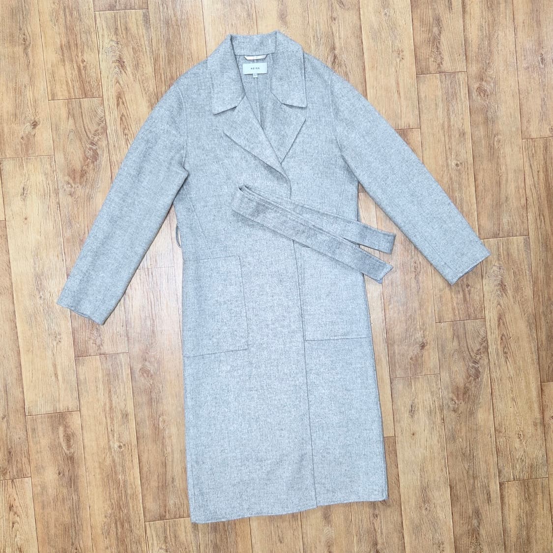 리스(REISS) 벨티드 울코트 55 새상품 상품이미지6