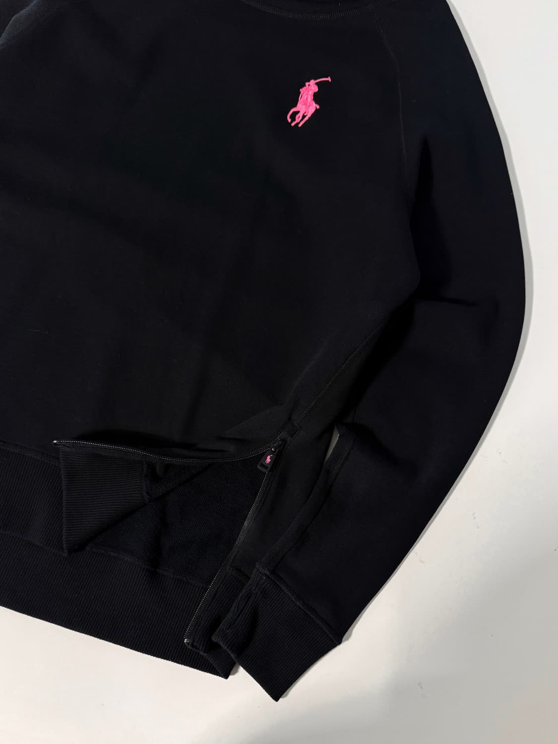 폴로 랄프로렌 핑크 빅포니 테크 플리스 풀오버 후드 상품이미지4