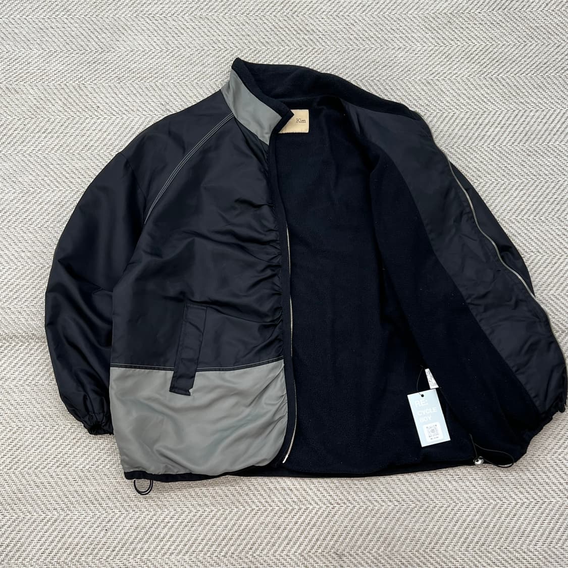 마뗑킴 컬러믹스 셔링점퍼 r3263 상품이미지3