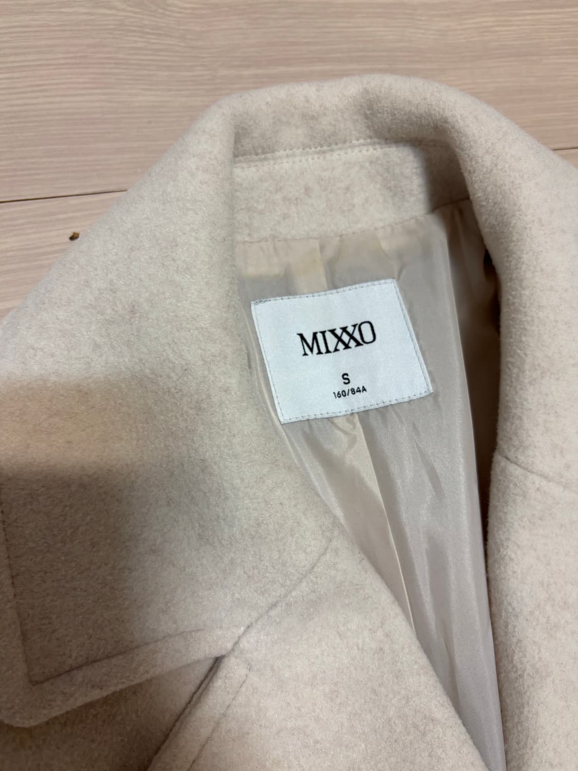 미쏘 테일러드 카라 롱코트 S MIWJHC10PG  상품이미지3