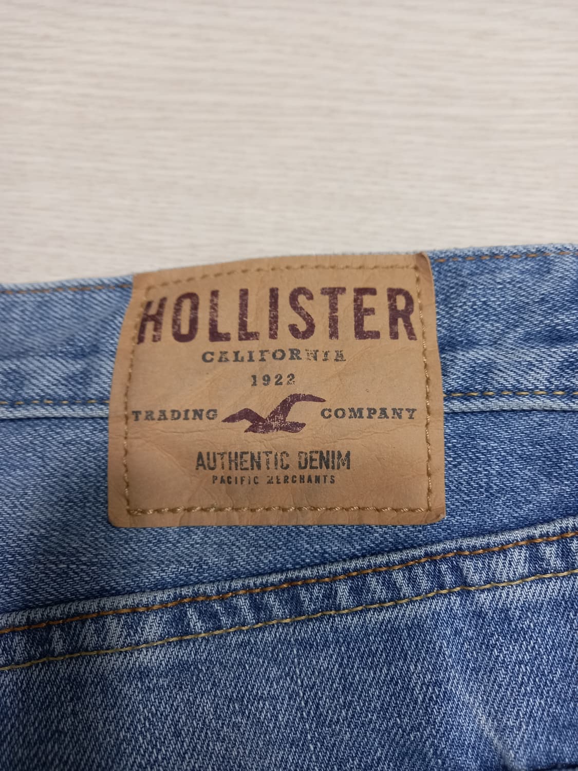 31 HOLLISTER 데미지워싱 일자 크롭진 31-502 상품이미지5