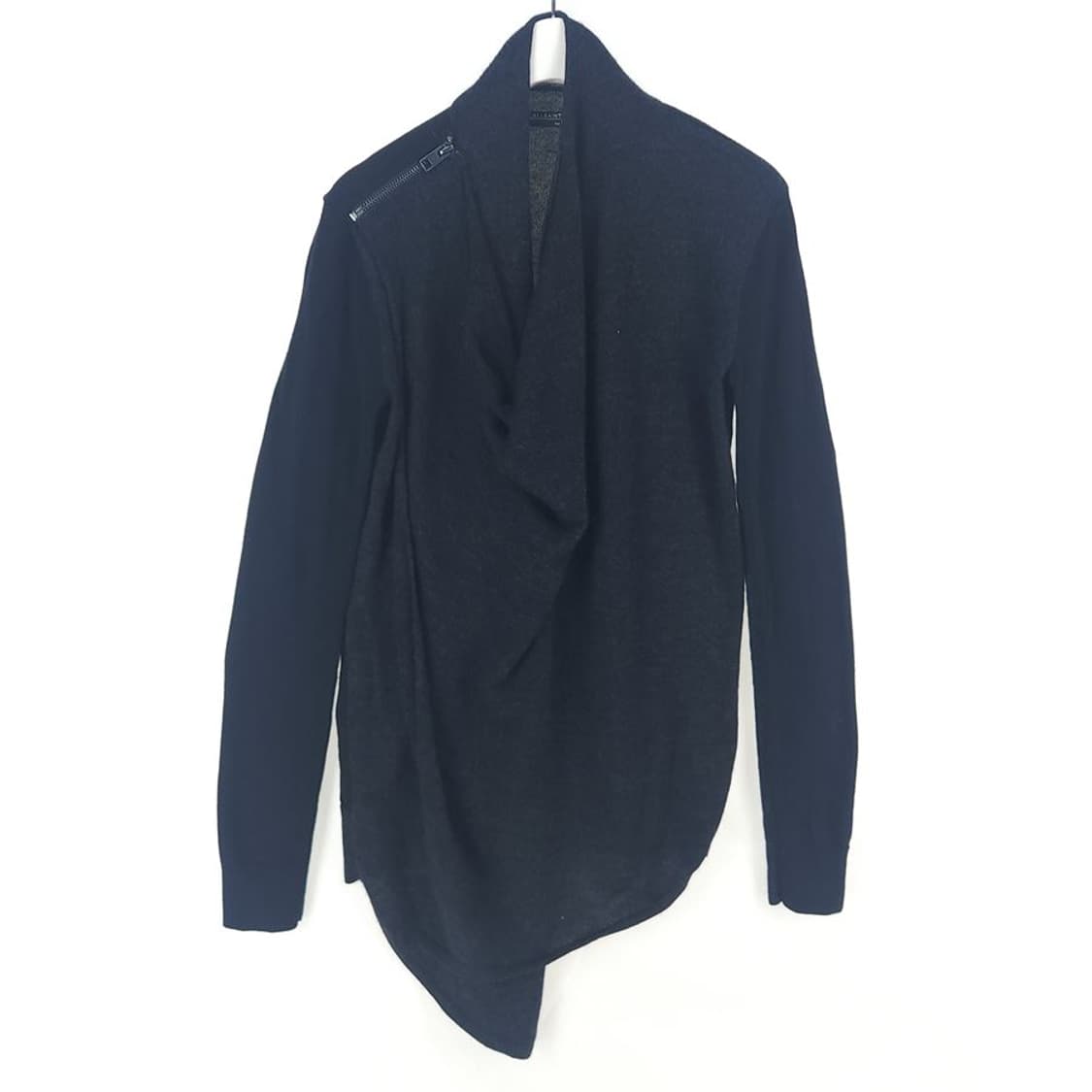 [여36]올세인츠 차콜 울 오픈 니트[Y61-024] 상품이미지1