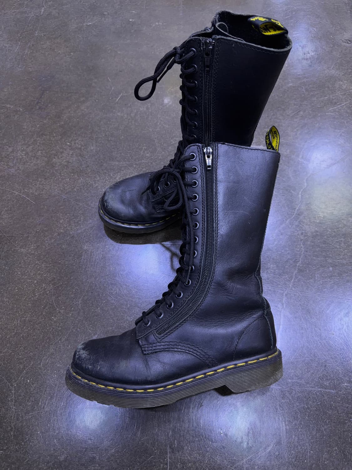 닥터마틴 5733 롱 부츠 14홀 더블 지퍼 워커 230 상품이미지5