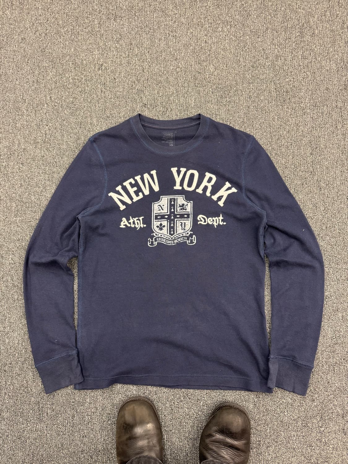 OLD NAVY 빈티지 와플 롱슬리브 상품이미지1