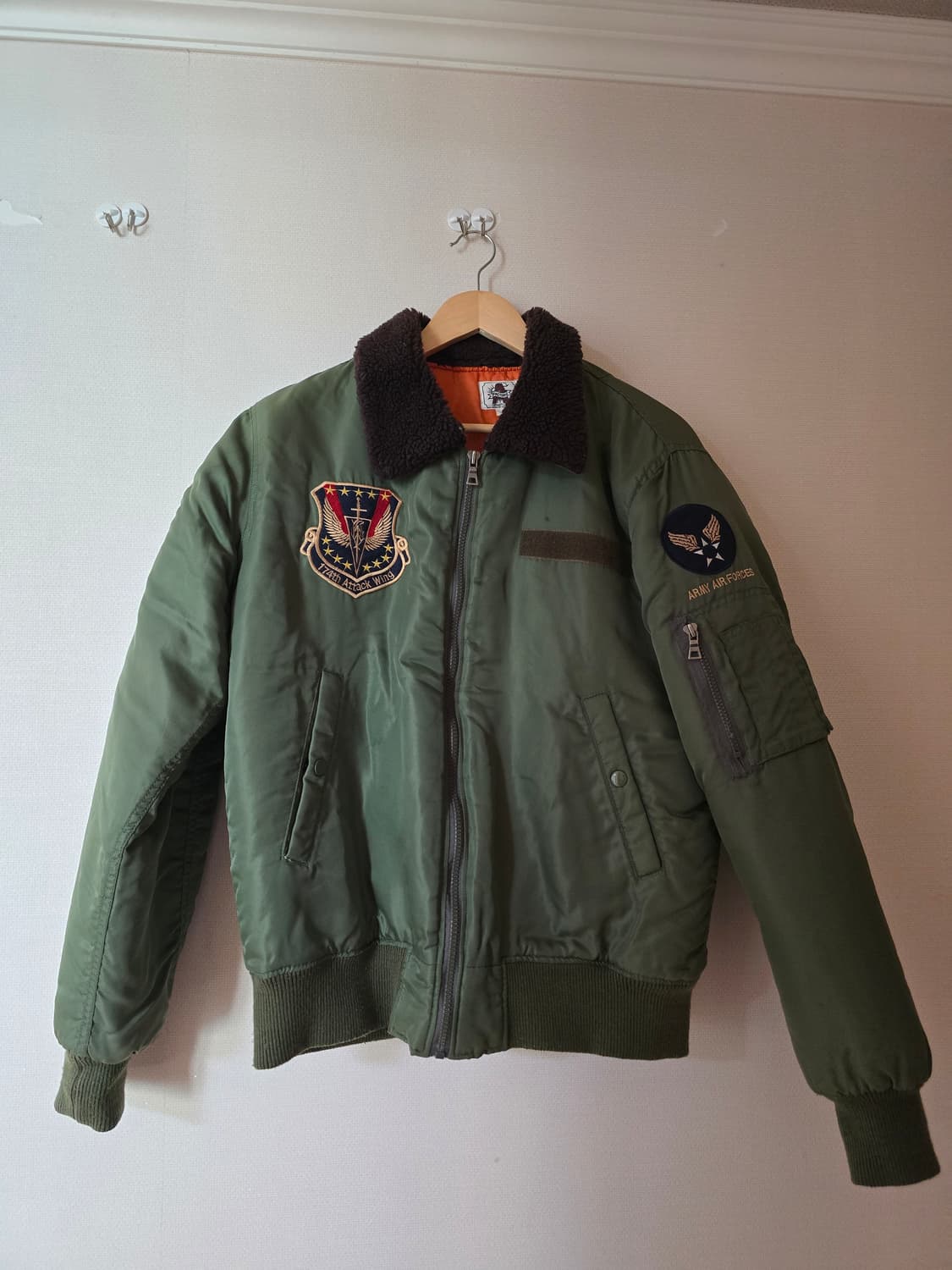 아메리칸 팩토리 L사이즈 항공점퍼 U.S Air Force 상품이미지3