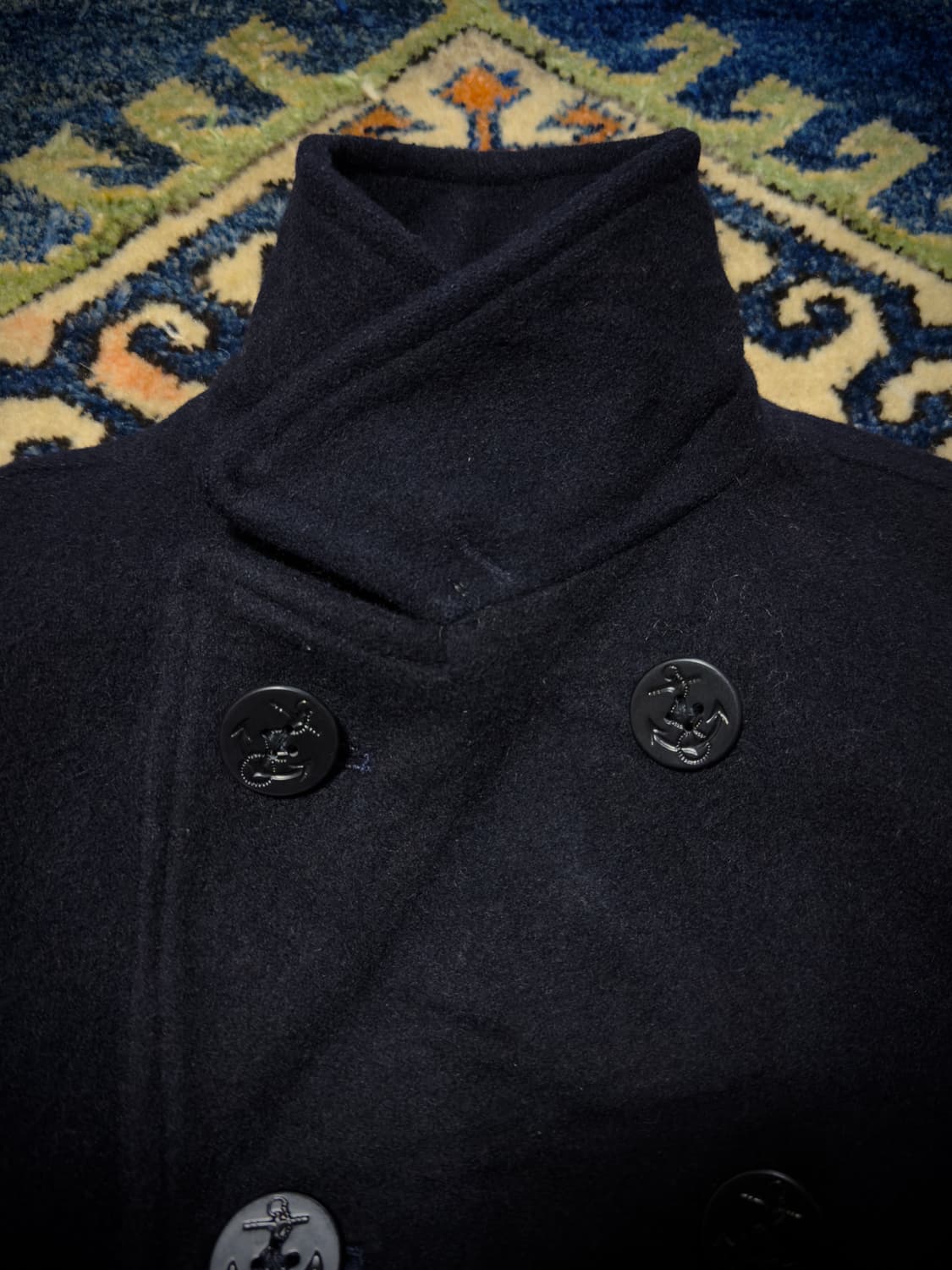 90s J press DarkNavy Peacoat 상품이미지5