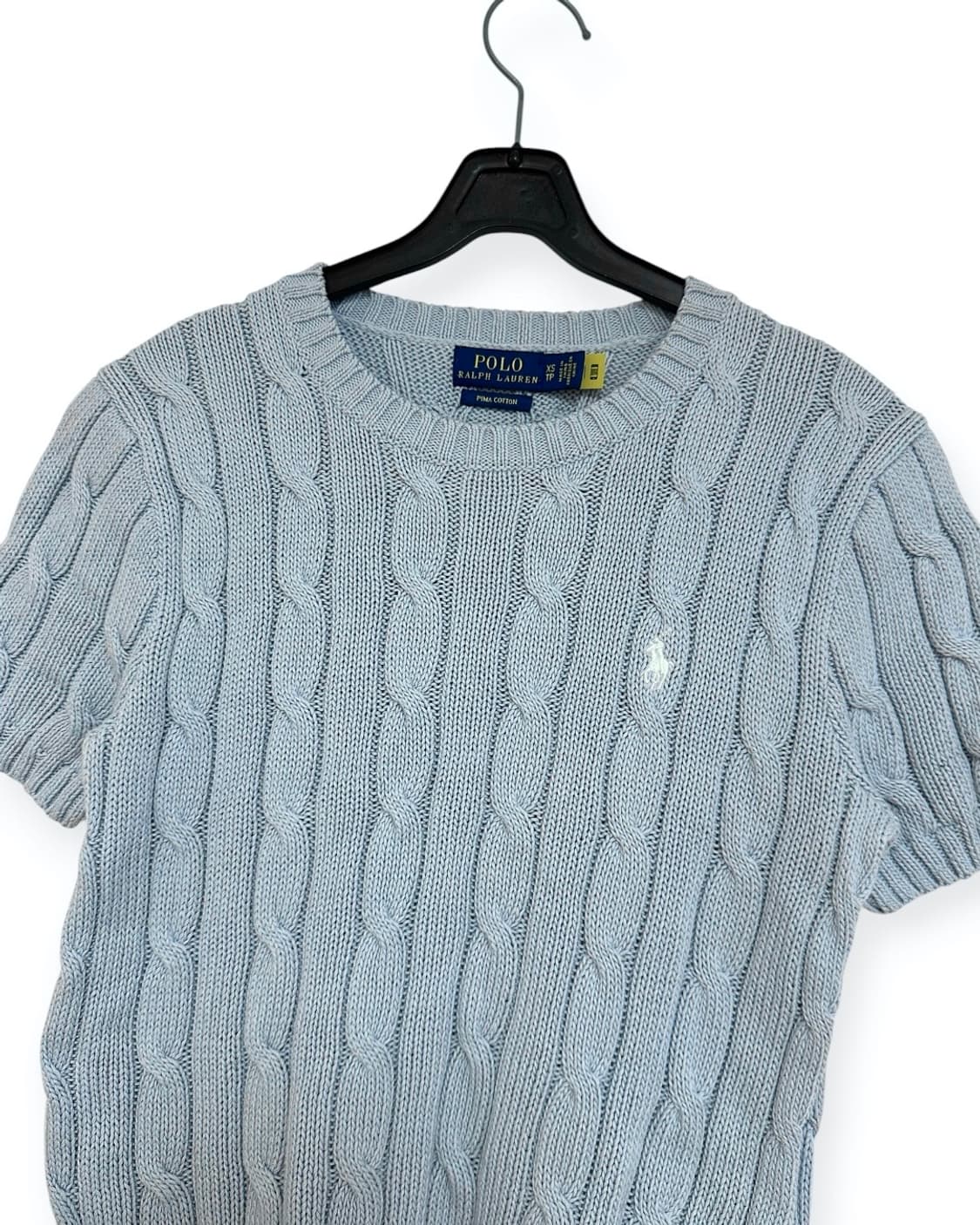 폴로 랄프로렌 케이블 반팔 니트 상품이미지2