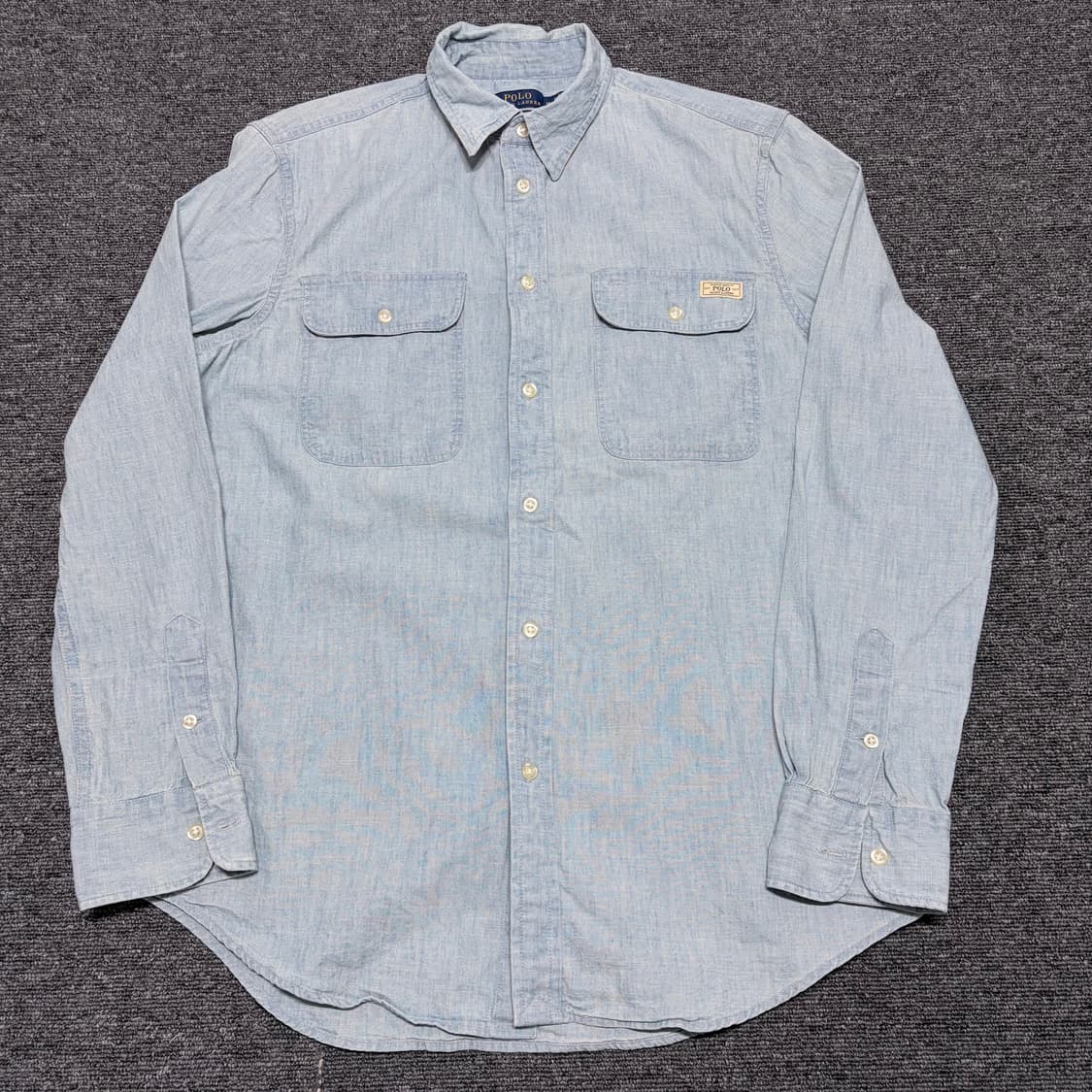 폴로 랄프로렌 성조기 샴브레이 셔츠 상품이미지1