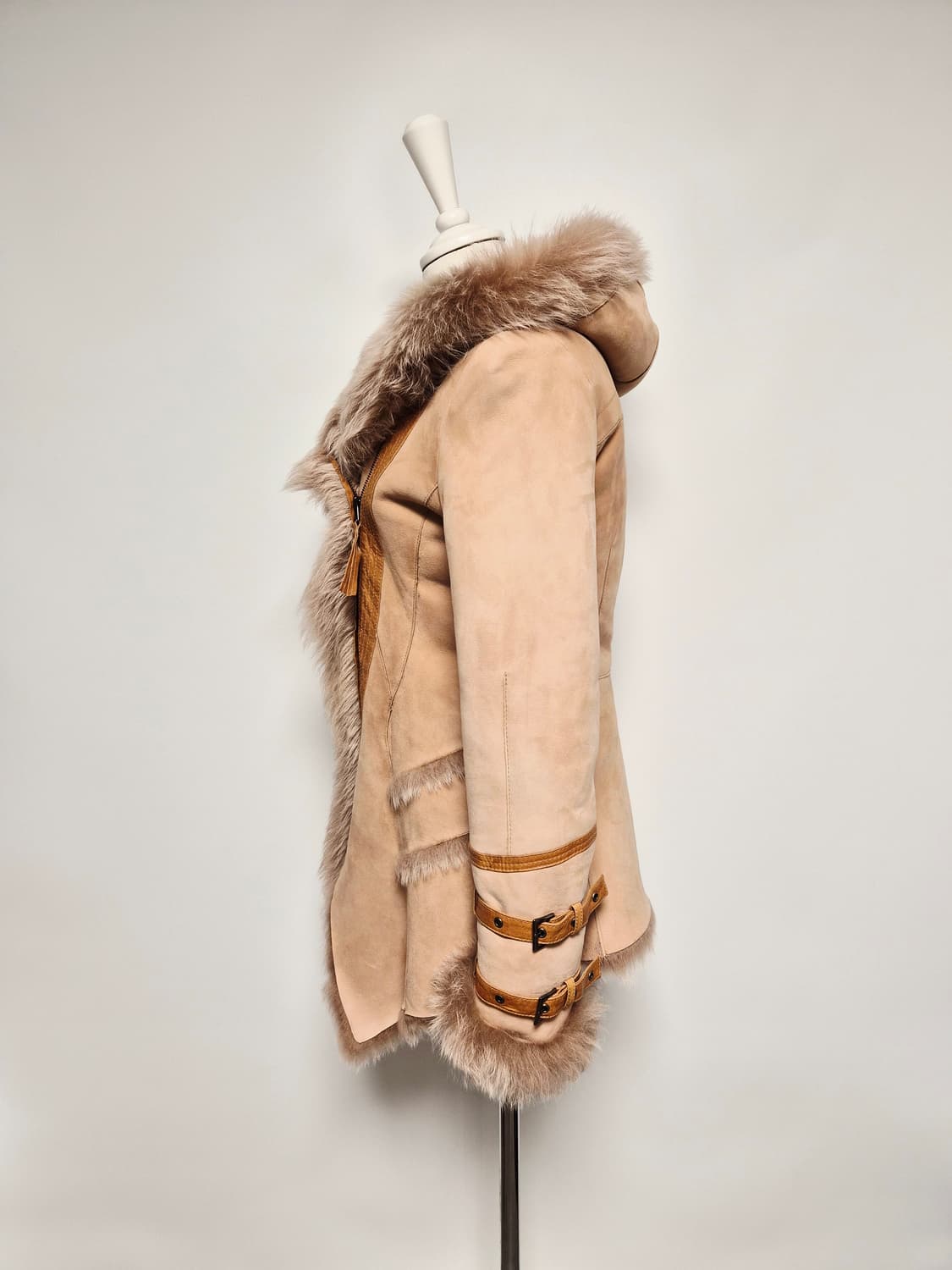 리얼 양쎄무 오네 갸루 라떼 러블리 무스탕 상품이미지3