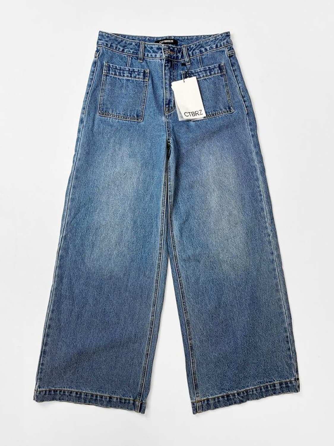 시티브리즈 25ss 포켓 와이드 데님 팬츠 PN5083 상품이미지1