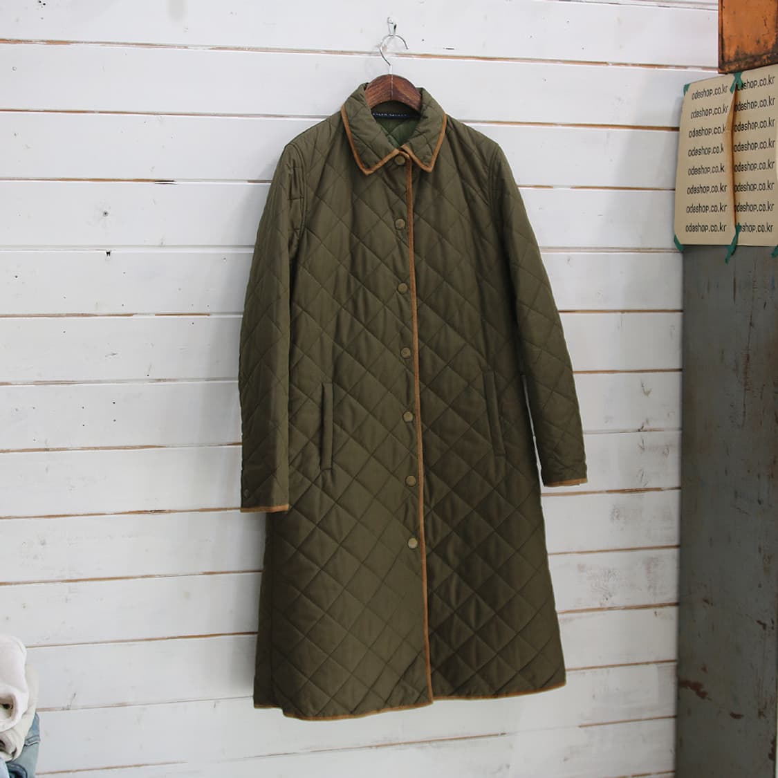 랄프로렌 퀼팅 롱 자켓 (여성용 11) 상품이미지2