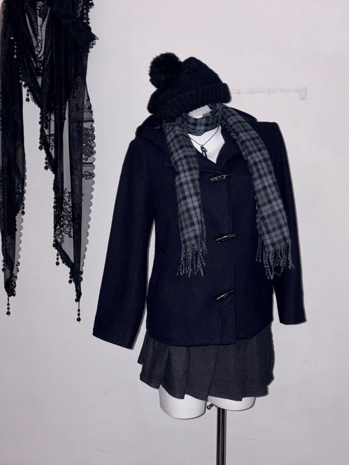 00s 하이넥 떡볶이코트 떡코 겨울 모리 상품이미지2