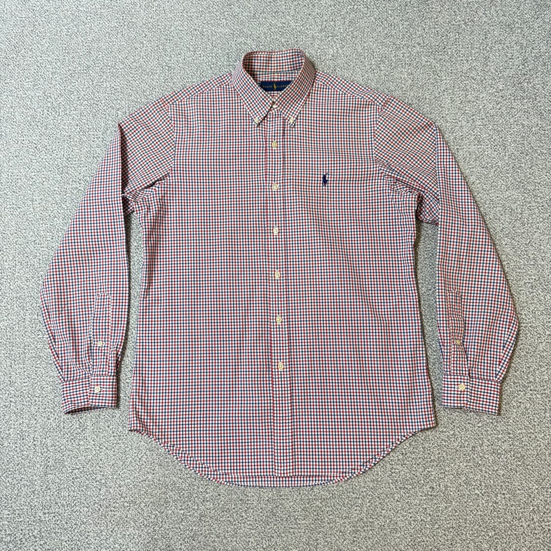 폴로 랄프로렌 체크 셔츠 남성용 M 상품이미지2