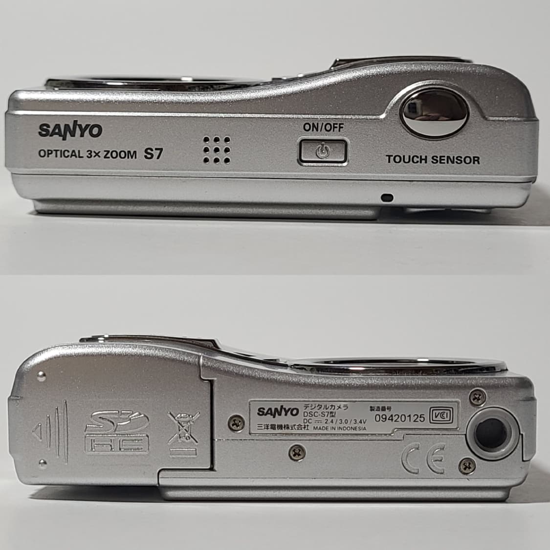 산요 작티 DSC-S7 빈티지 디카 디지털 카메라 상품이미지8