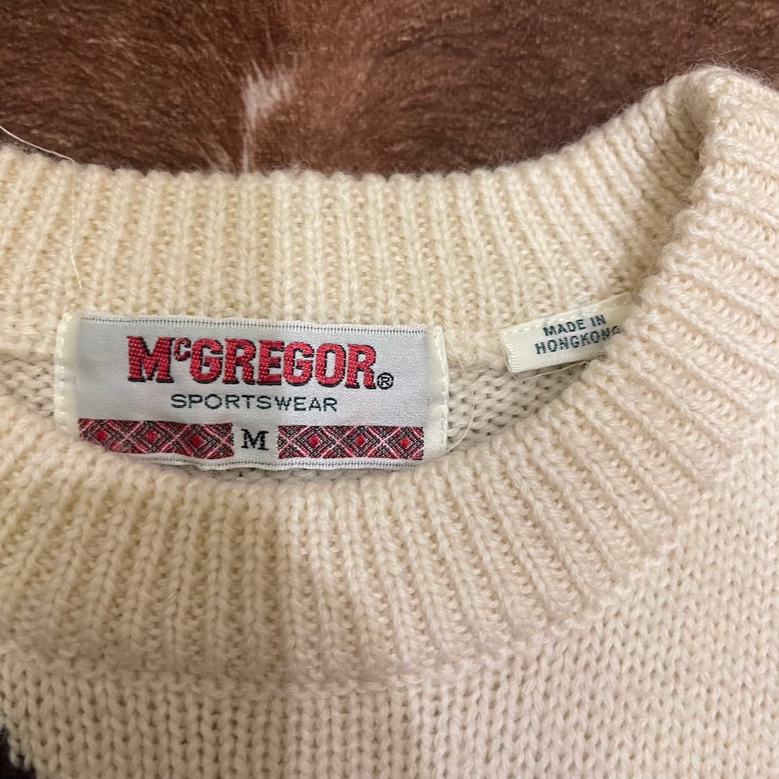 빈티지 맥그리거 스웨터 상품이미지2