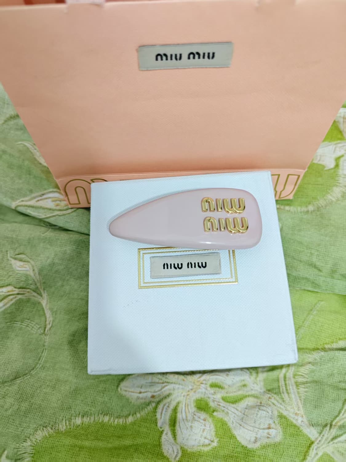 MiuMiu  미우미우  헤어핀 상품이미지1