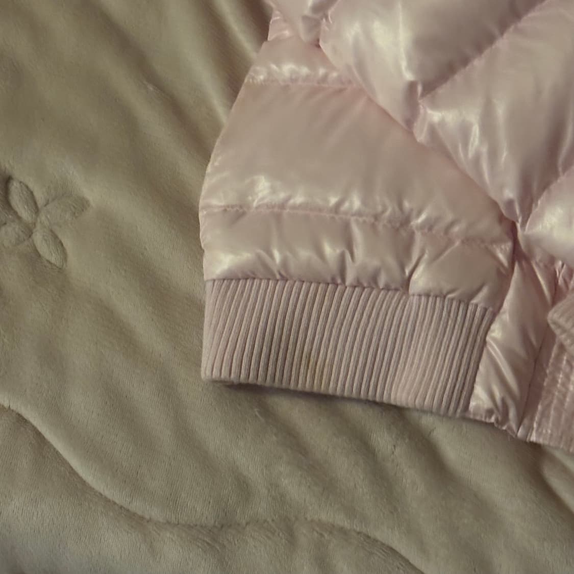 아디다스 빈티지 핑크 패딩 상품이미지3