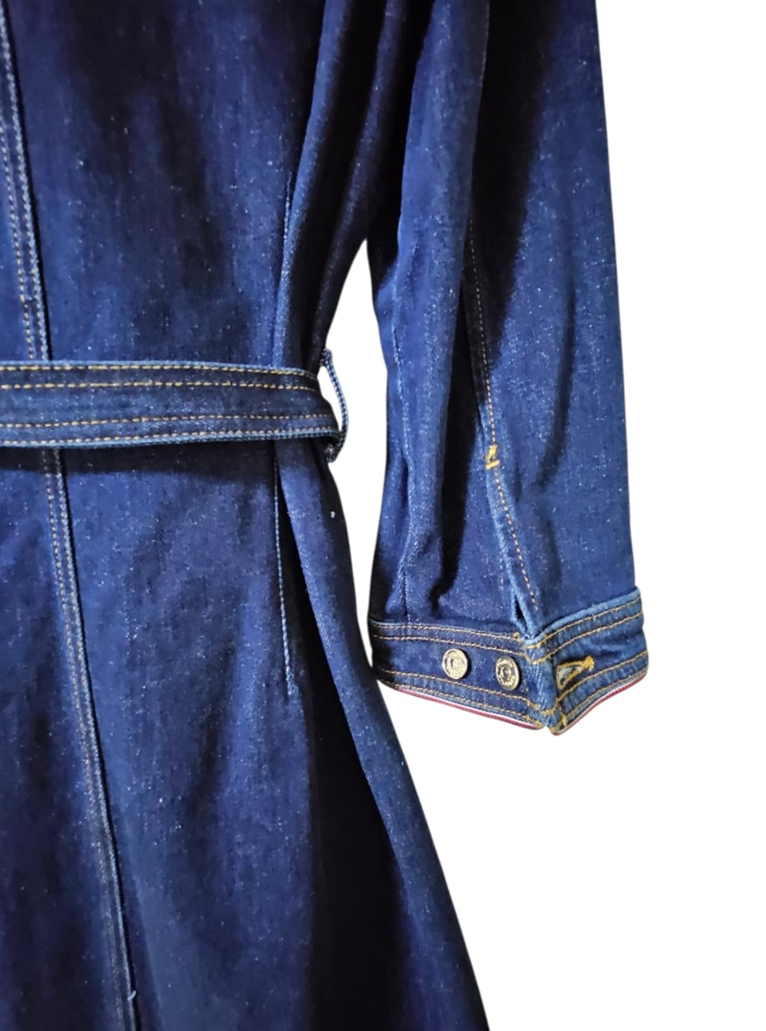 TOMMY HILFIGER 데님 원피스 정품 / 인디고 / 38(66) 상품이미지8