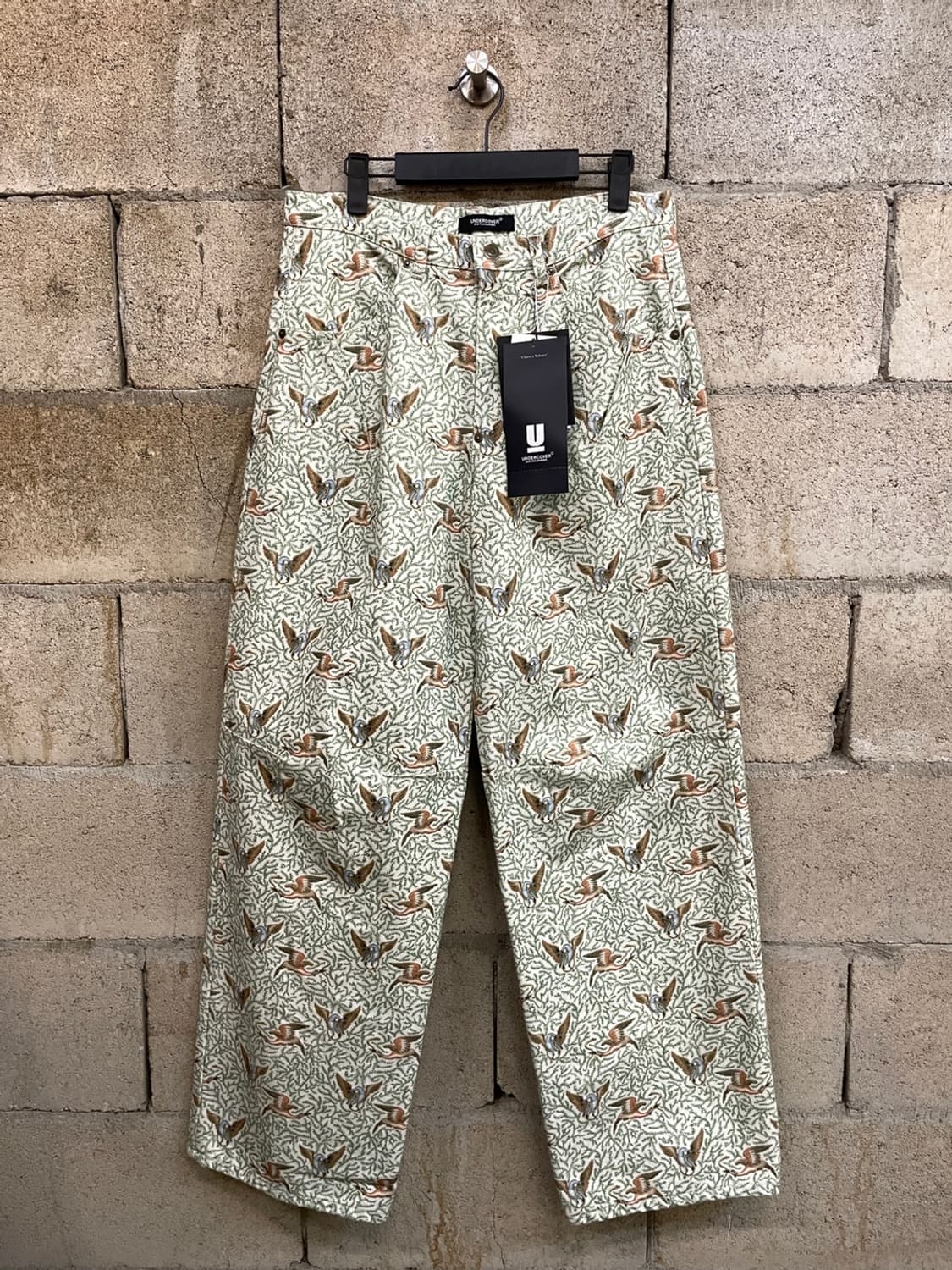 언더커버 준타카하시 플랜트 패턴 코튼 팬츠 상품이미지1