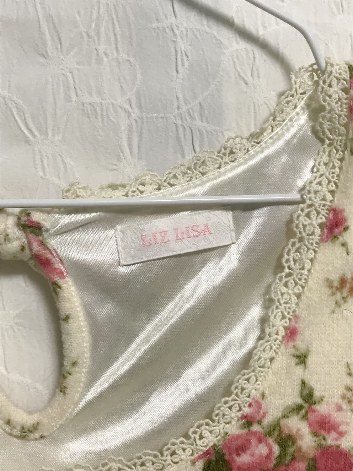 택포•빈티지 lizlisa 리즈리사 핀터깔 히메카지 플로럴 원피스 상품이미지9