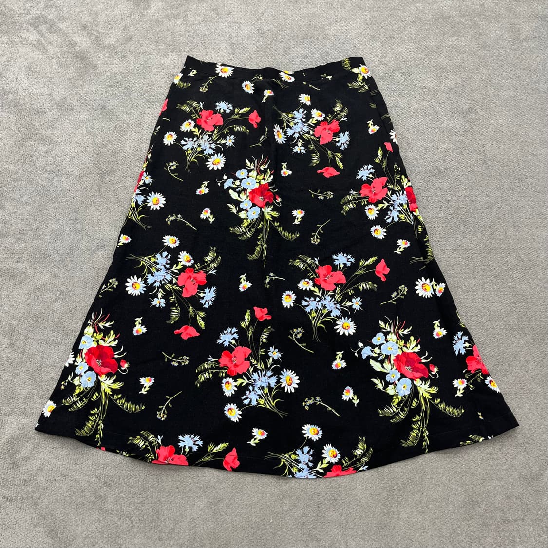 36 겐조 플라워 패턴 롱스커트 상품이미지4