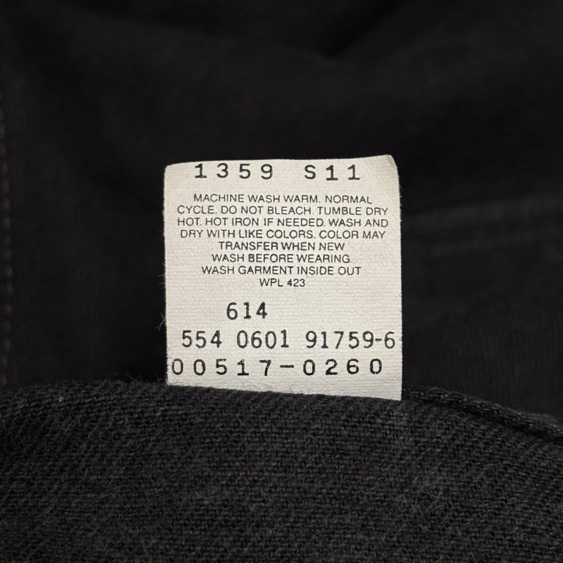 00s 빈티지 리바이스 517 블랙 허리39cm 상품이미지8