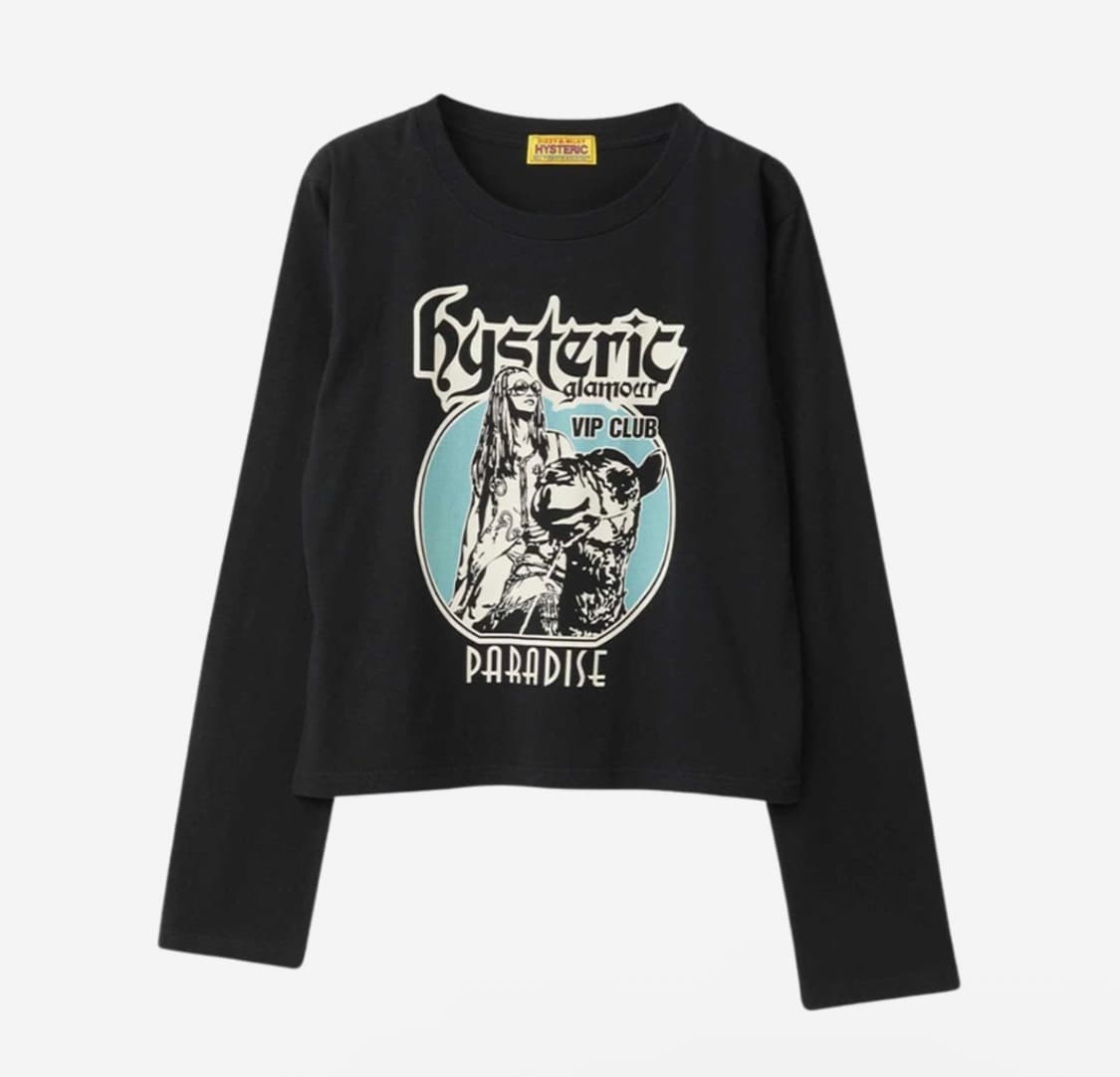 히스테릭글래머 vip클럽 숏 티셔츠 상품이미지1