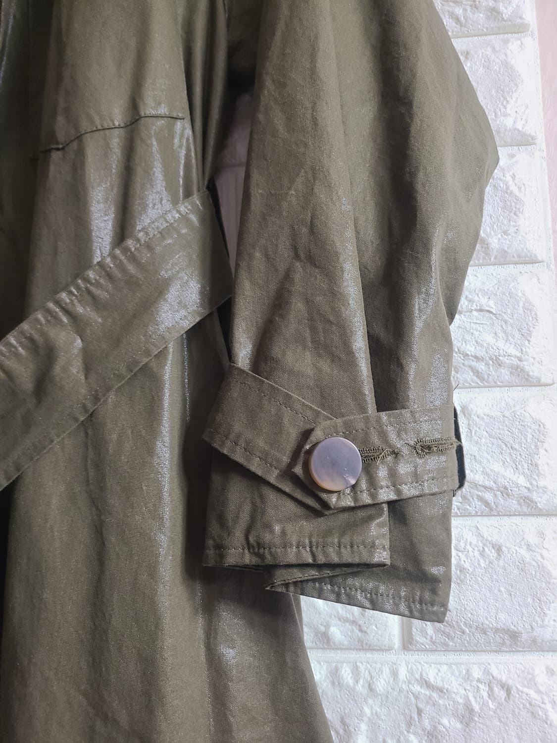 Shine couture 카키트렌치(55~66) 상품이미지2