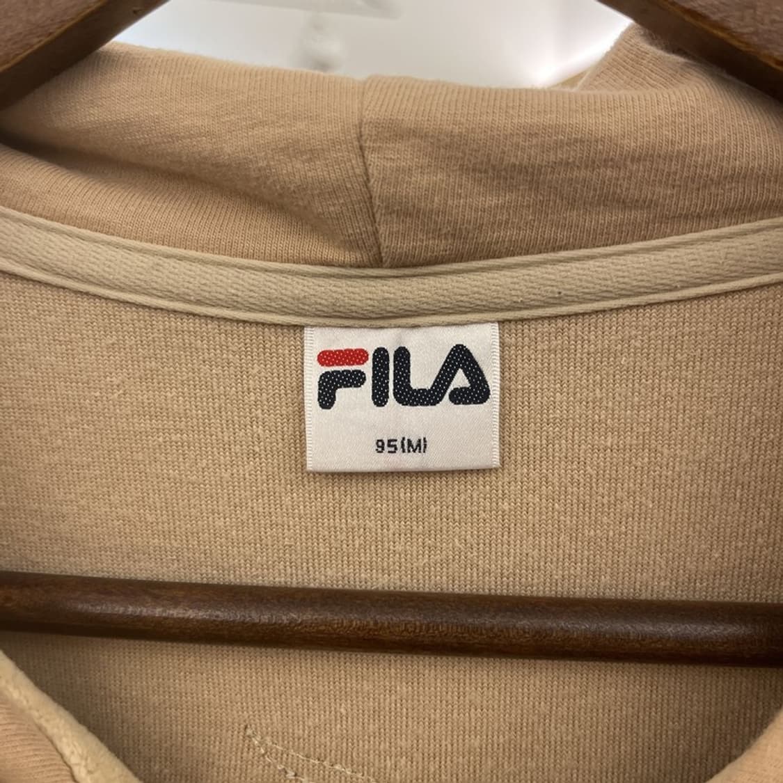 휠라 레트로 폭닥 벨벳 셔링 러블리힙 후드집업 M C10678 상품이미지5