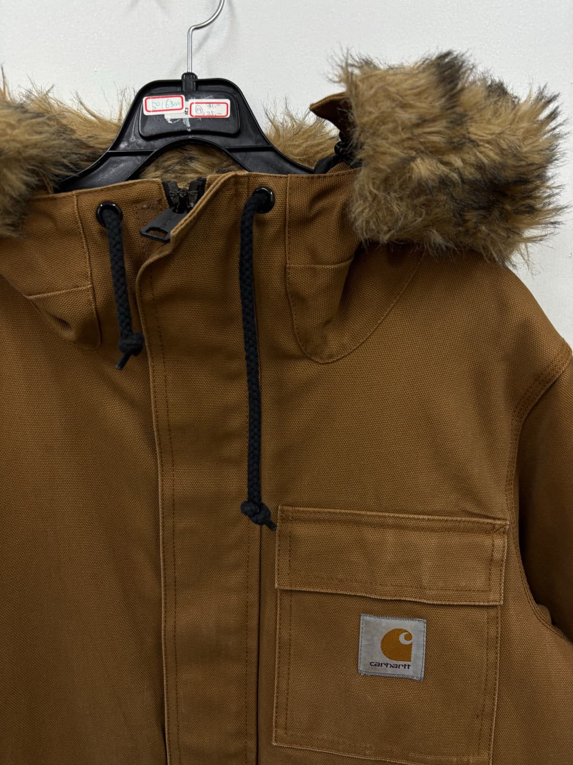 칼하트 슬래퍼 후드탈착 파카 상품이미지2