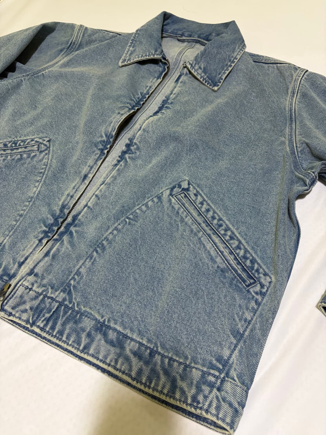 GU 데님집업자켓 L사이즈 상품이미지2