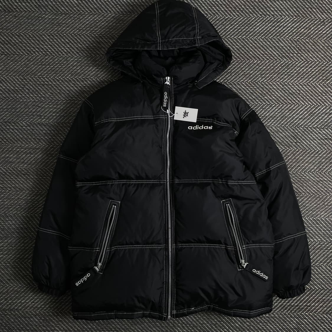 00s 아디다스 스티치 디테일 올드스쿨 다운 푸퍼 패딩o 2956 상품이미지1
