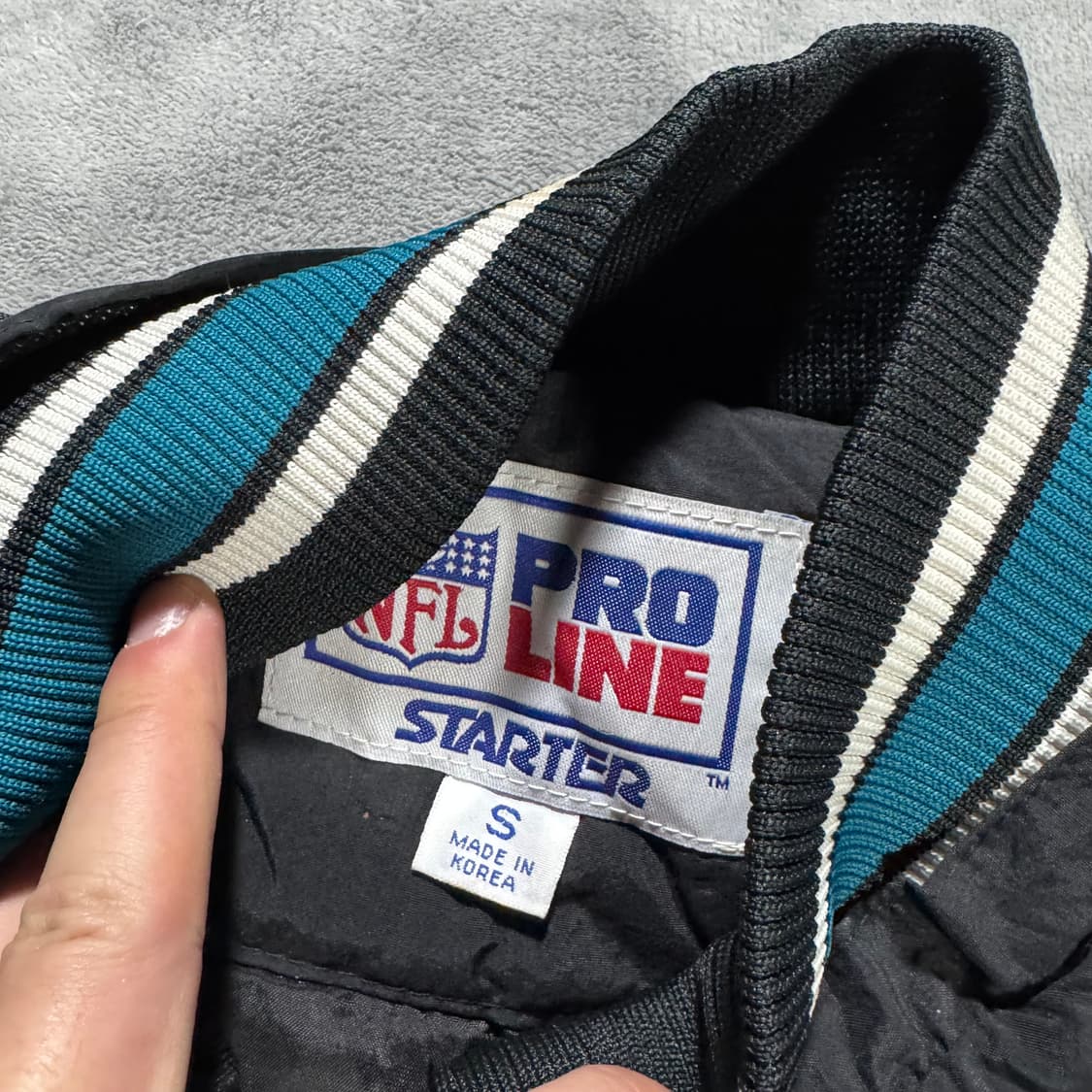 스타터 NFL 잭슨빌 재규어스 반집업 아노락 상품이미지6