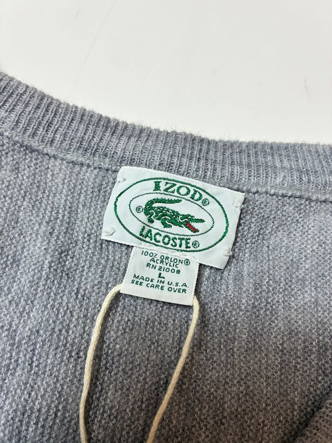 라코스테 브이넥 아크릴 니트 PN9351 상품이미지6