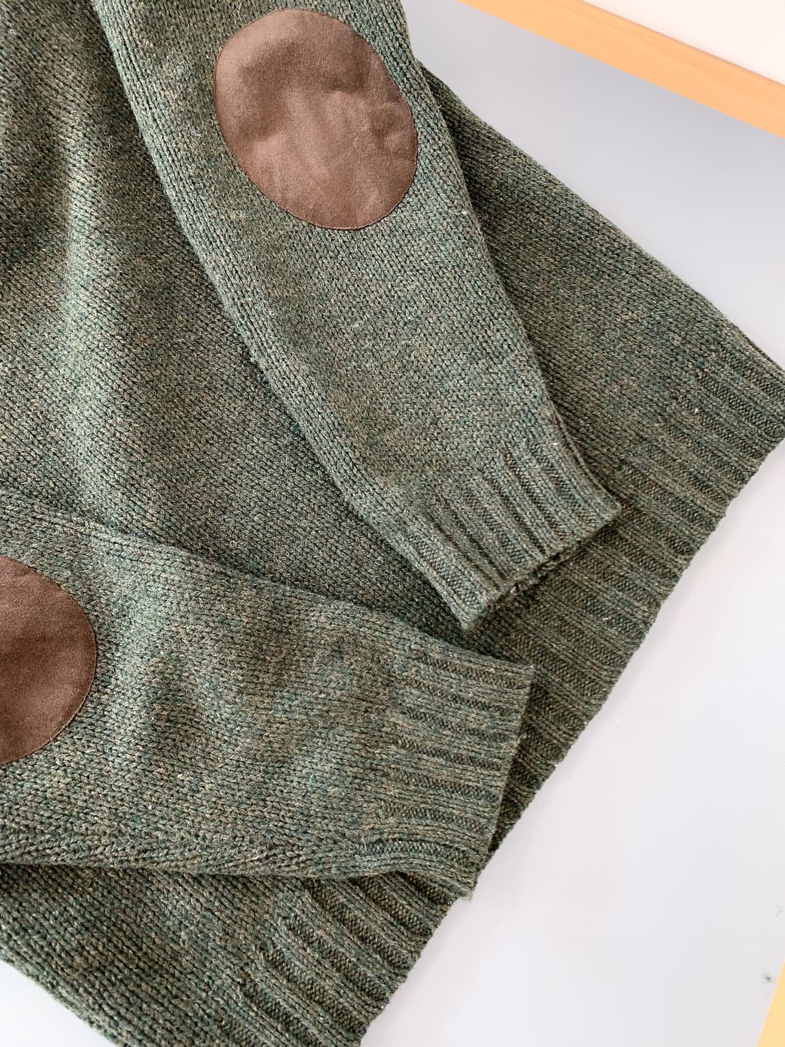 엘엘빈 숄카라 Wool 100% 니트 100 상품이미지10