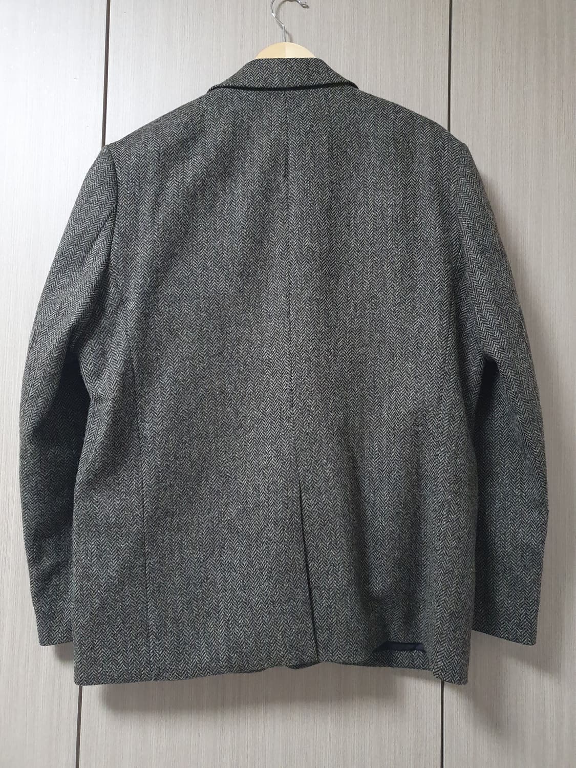 인사일런스 아브라함분 트위드 블레이저 헤링본 L 상품이미지4