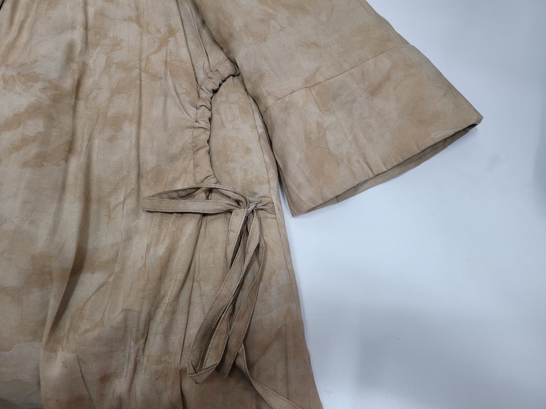 이진옥 천연염색공방 천연염색 자켓 코트 / 여 66 (91-96-160) 상품이미지5