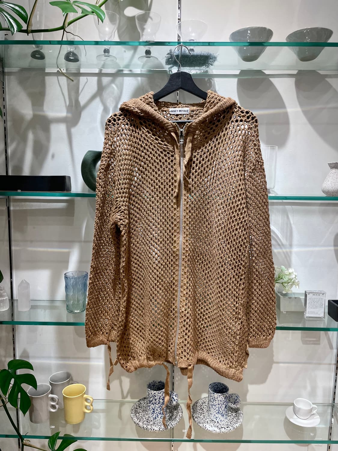 70’s 이세이미야케 knit zip hoodie 상품이미지1