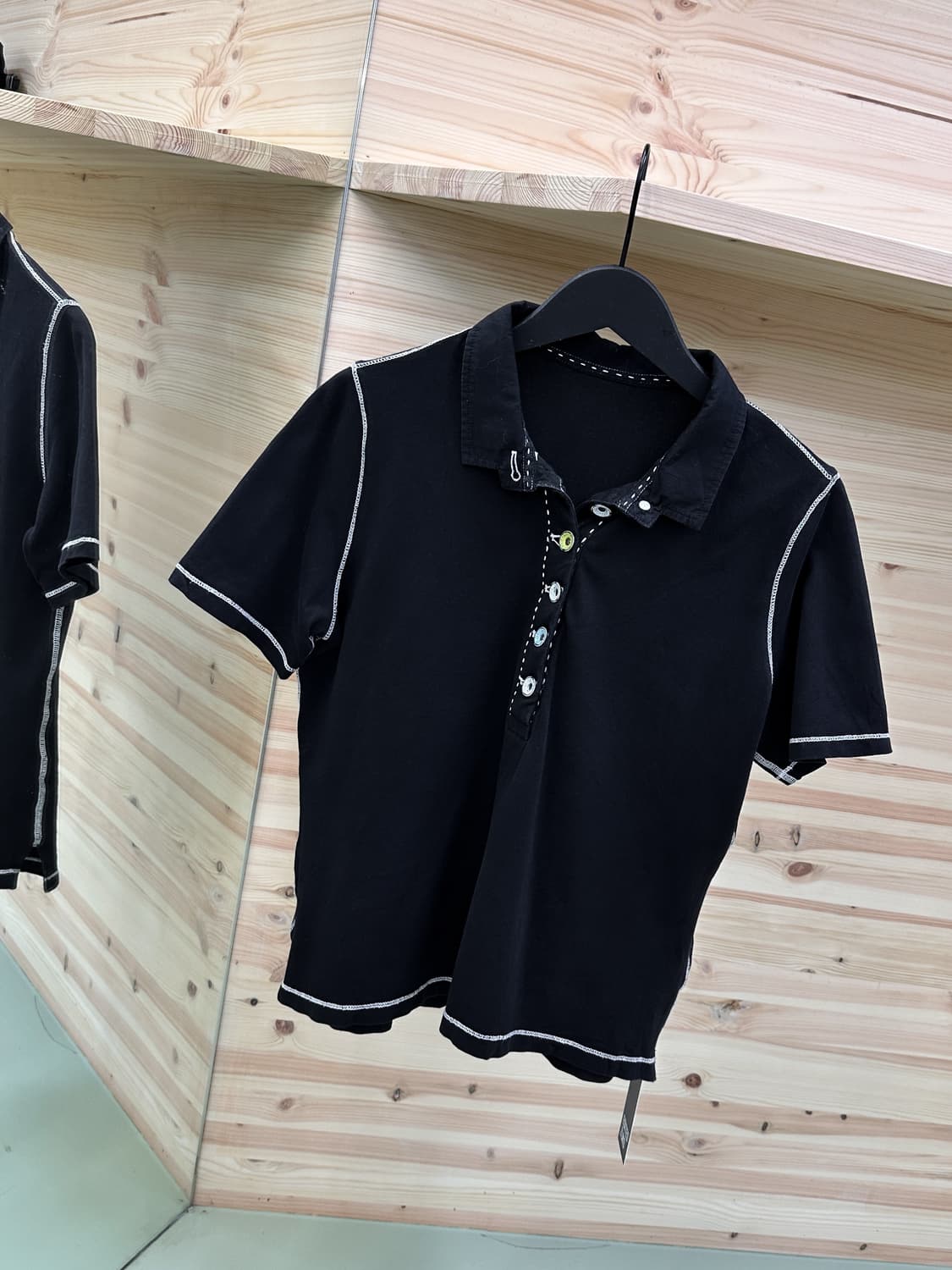 black stitch pk t shirt 상품이미지4