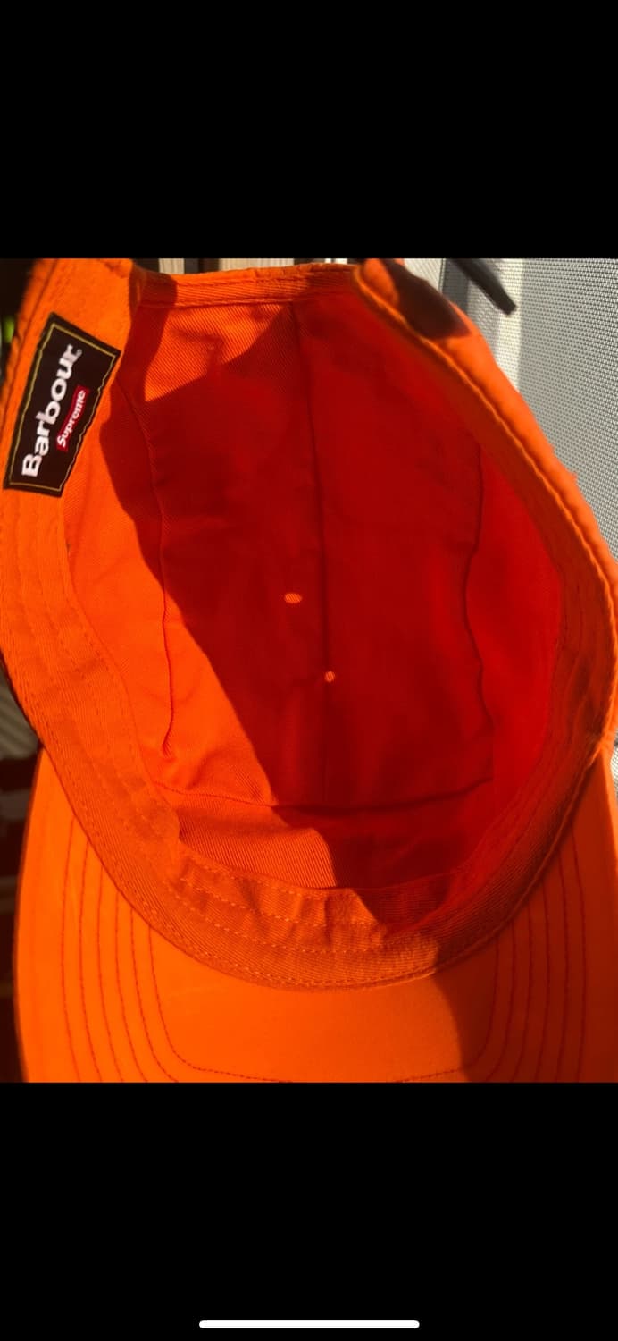 슈프림 x 바버 콜라보 모자 상품이미지3