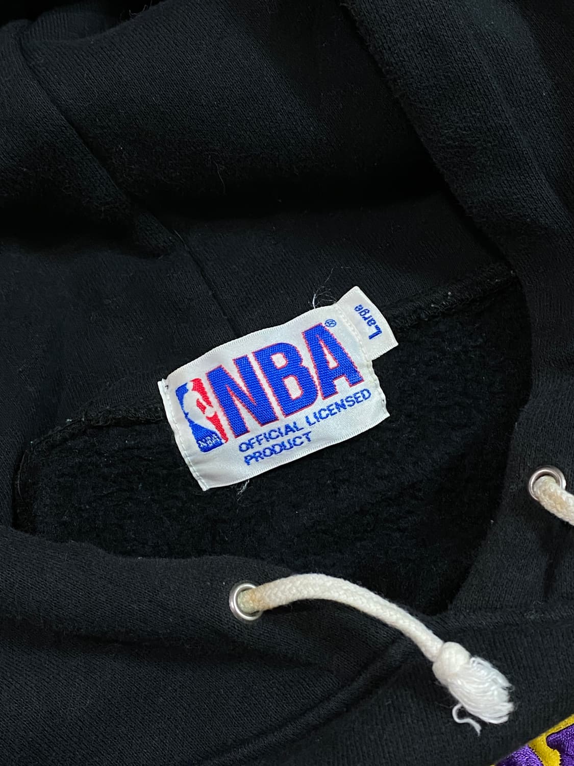 NBA 재팬 엘에이 레이커스 후드티 블랙 L 상품이미지3