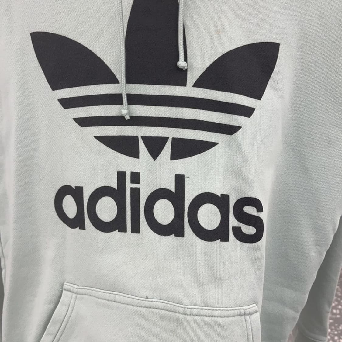 아디다스 올드스쿨 빈티지 메로나민트 후드티 M C07653 상품이미지6