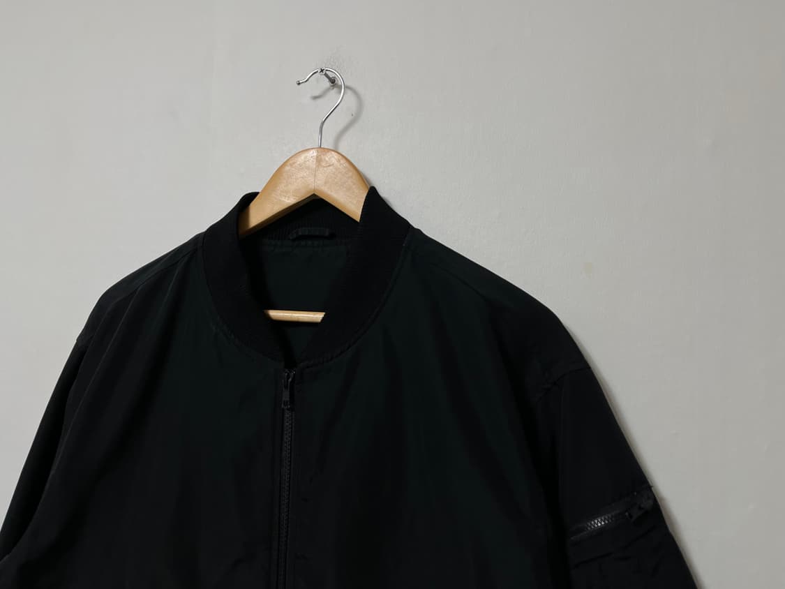 100 TOPTEN 루즈핏 Ma-1 블루종 항공점퍼 자켓 정품 상품이미지2