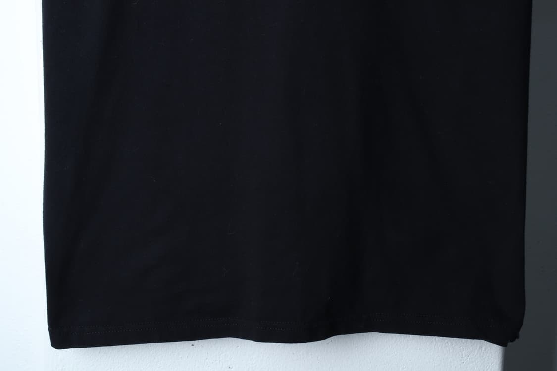 (XL-3XL) 길단 반팔 티셔츠 USA 빅사이즈 블랙-H31249 상품이미지4