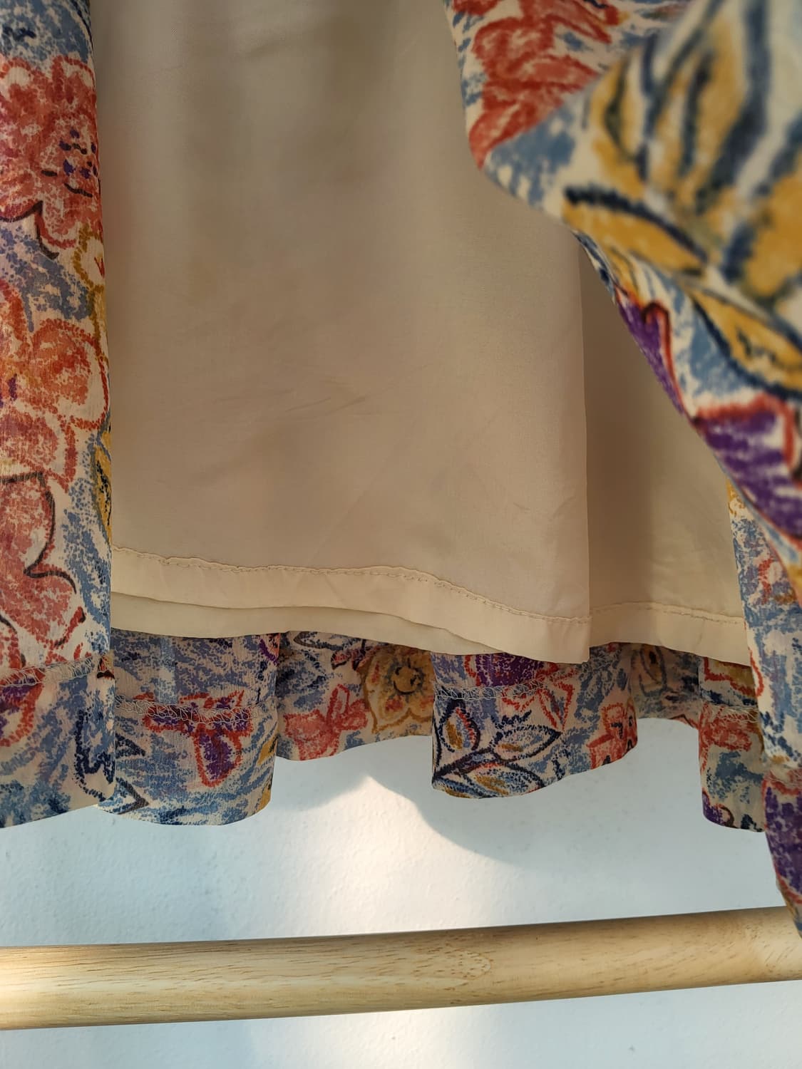 빈티지 플라워 리본 롱스커트 상품이미지8