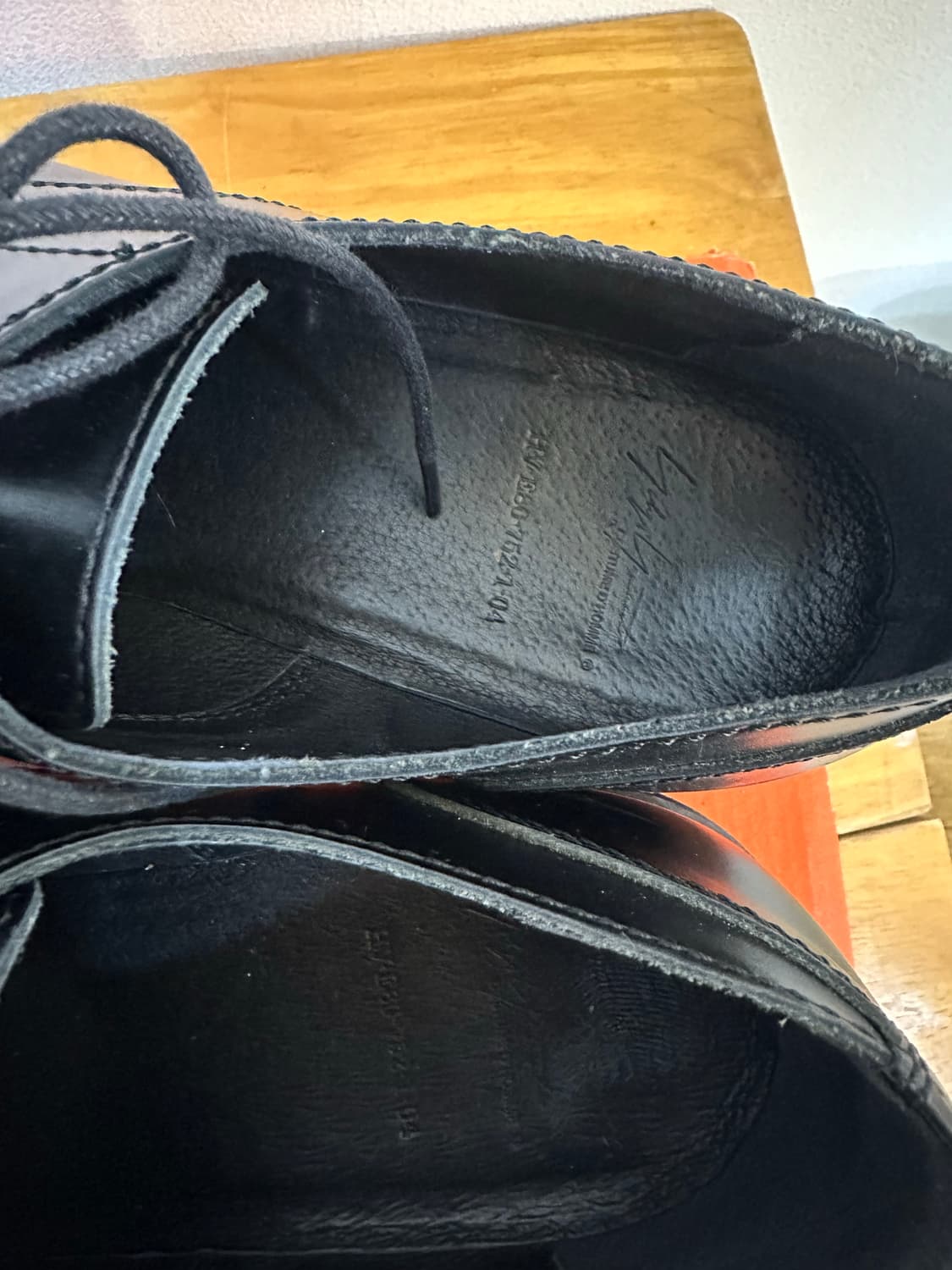 요지야마모토 COSTUME D' HOMME 구두 270 상품이미지4